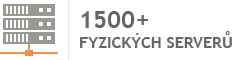 1500+ Fyzických serverů ve správě